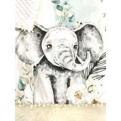 Couverture tapis bébé Elephant