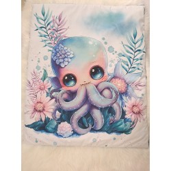 Couverture unique bébé octopus