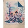 Couverture unique bébé octopus