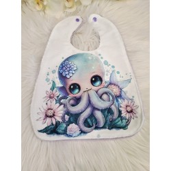 Grand Bavoir bébé octopus
